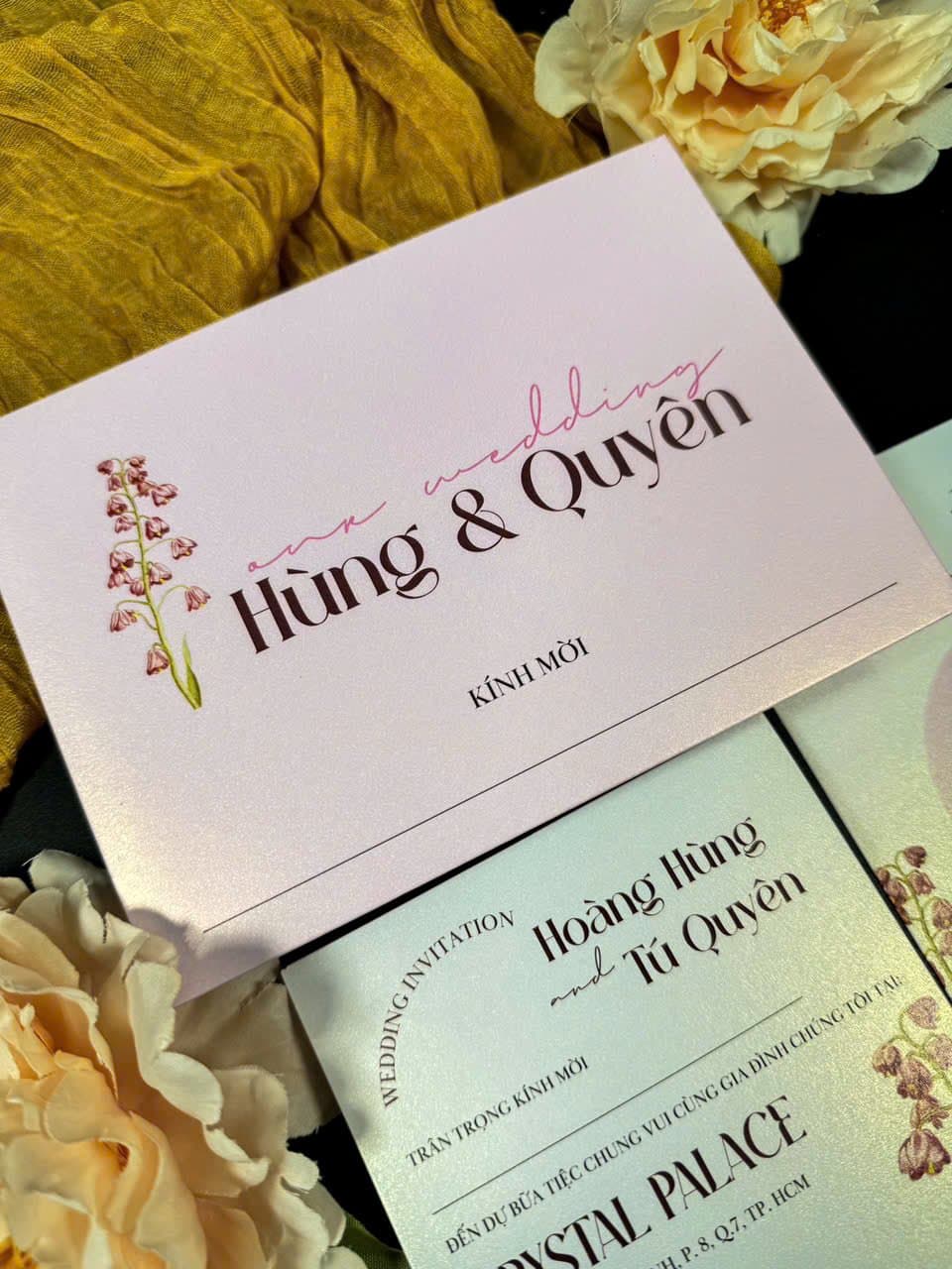 Thiệp hồng hoa cơ bản - ảnh 3