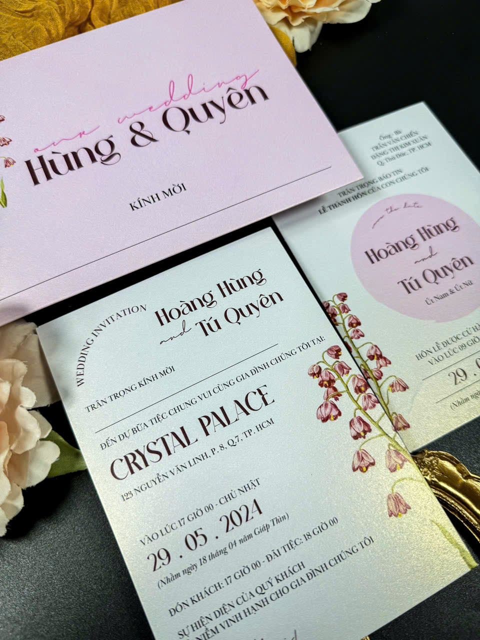 Thiệp hồng hoa cơ bản - ảnh 2