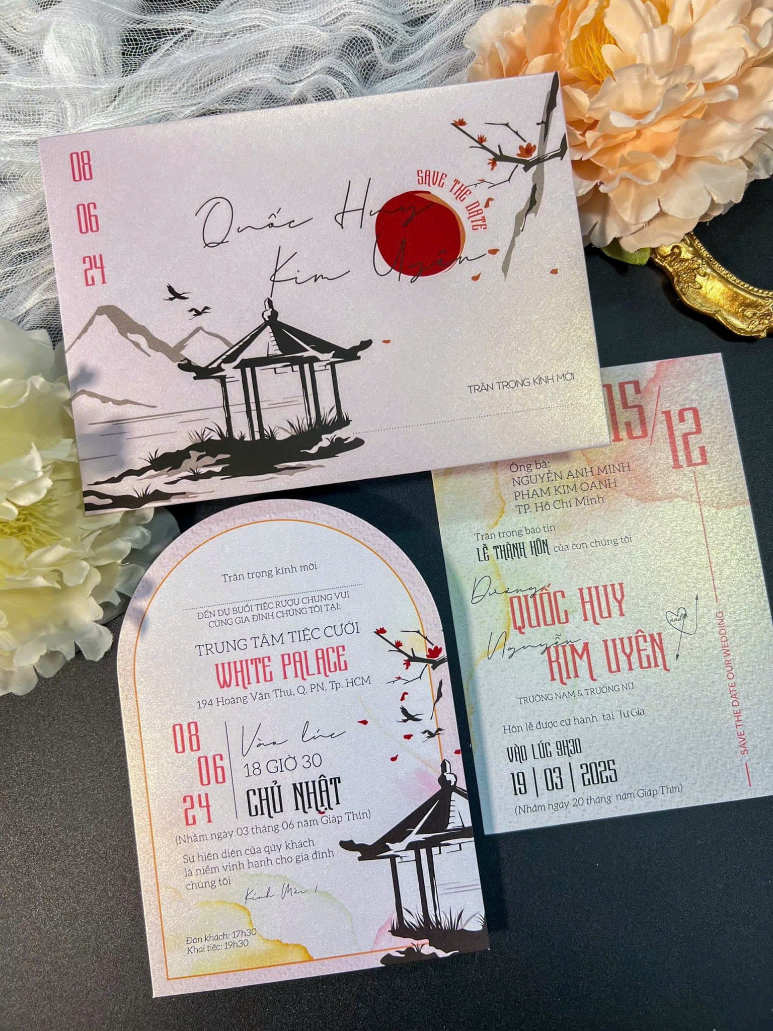 Thiệp cưới phong cách nhật bản - ảnh 2